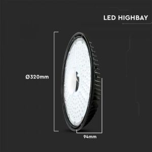 LED Highbay SAMSUNG CHIP - 200W ALU-Sosen 115LM/WATT 6500K