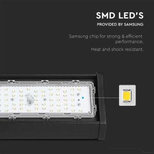 LED Linear Highbay SAMSUNG CHIP - 150W Black Body 120`D 4000K 120LM/W