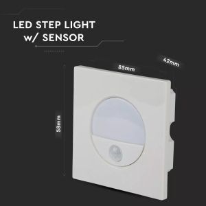 3W LED Step Light With Sensor 4200K