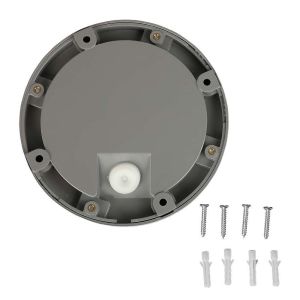 2W LED Step Light Grey Body Round 3000K