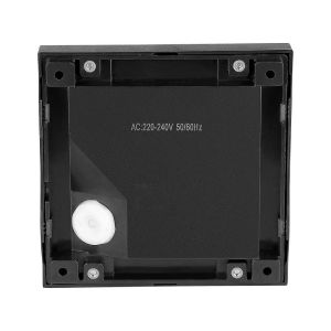 2W LED Step Light Black Body Square 4000K