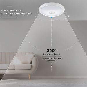 LED Dome Light - SAMSUNG CHIP 12W Sensor 3000K