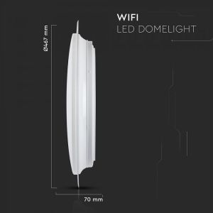 40W LED Domelight SMART WW+CW Ф350 Starry Cover