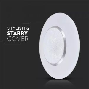 60W LED Domelight With Remote Control CCT Changeable Φ500 80mm