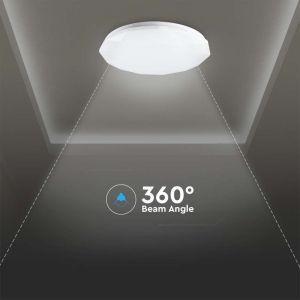 30W - 60W- 30W LED Domelight With Remote Control Color Changing Diamond Round Cover