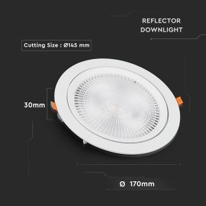 LED Downlight - SAMSUNG CHIP 20W Movable 6400K