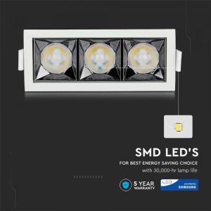 LED Downlight - SAMSUNG CHIP 12W SMD Reflector 12'D 5700K