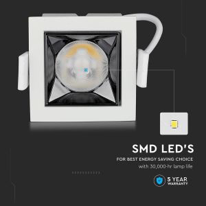 LED Downlight - SAMSUNG CHIP 4W SMD Reflector 36'D 2700K