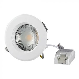 10W LED COB Downlight Round A++ 120Lm/W 3000K