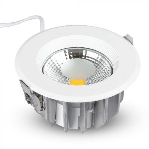 10W LED COB Downlight Round A++ 120Lm/W 3000K