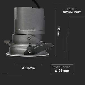 15W LED COB Hotel Downlight 24'D 4000K