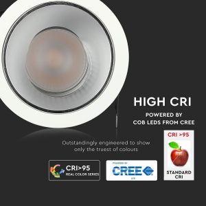 15W LED COB Hotel Downlight 24'D 4000K