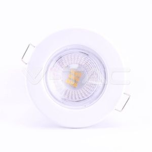 5W LED Fire Rated Downlight White Dimmable 4000K