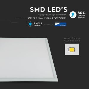 LED Panel Light SAMSUNG CHIP 45W 600 x 600 mm 3000K Incl Driver 6PCS/SET