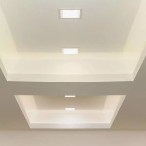 6W LED Panel Downlight Glass - Square 6400K