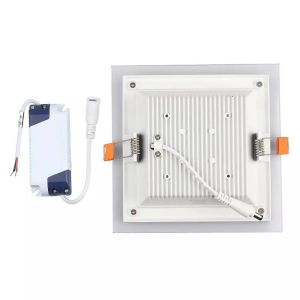 6W LED Panel Downlight Glass - Square 6400K