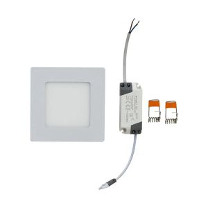 6W LED Premium Panel Downlight - Square 3000K