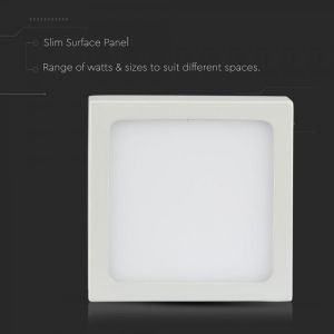 6W LED Surface Panel Downlight Premium - Square 4500K