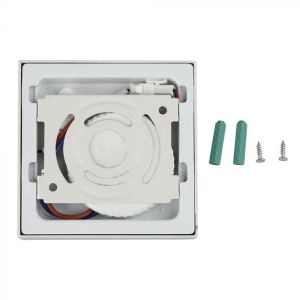 12W LED Surface Panel Downlight Premium - Square 3000K