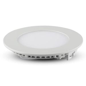 22W LED Slim Panel Light Round 6400K