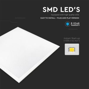 LED Panel Light SAMSUNG CHIP 29W 595x595mm 120LM/W 4000K 5 Years Waranty Incl Driver 6PCS/SET