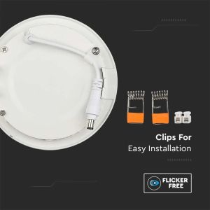 18W LED Premium Panel Downlight - Round 4000K