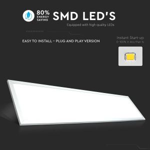 LED Panel 29W 1200x300mm A++ 120Lm/W 3000K incl Driver 6PCS/SET