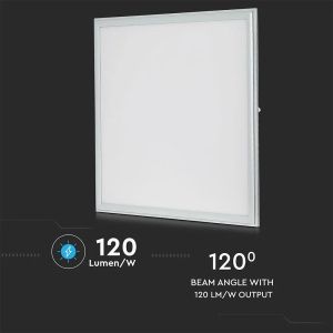 LED Panel 36W 600x600mm A++ 120Lm/W 3000K incl Driver 6PCS/SET