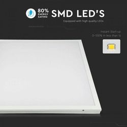 40W LED Surface Panel 595mmx595mmx29mm - 6500K 6 PCS/SET