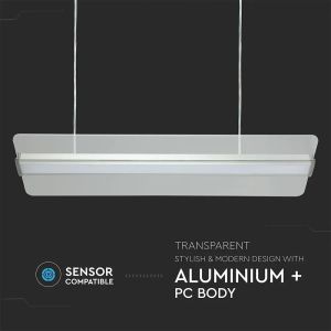 40W LED Transparent Panel 1200 X 300 mm 4000K