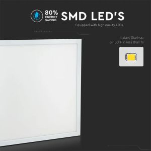 LED Panel 40W 595x595mm 110Lm/W 6400K 6PSC/SET IP65