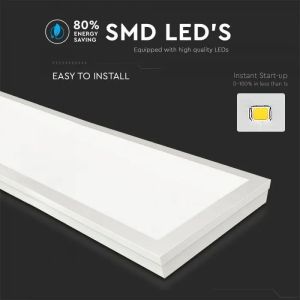 40W LED Surface Panel 1200mmx300mm - 3000K 6 PCS/SET