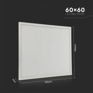 LED Panel 40W 600 x 600 mm 6500K Incl Driver 6PCS/SET