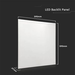 LED Panel 36W 595x595mm Backlit 120Lm/W 4000K 8PCS/SET