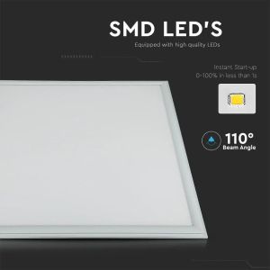 LED Panel 40W 600 x 600 mm 3000K Incl Driver 6PCS/SET