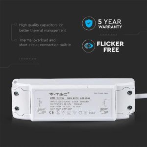 45W Flicker Free Driver 5 Years Warranty A++