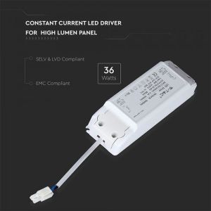 36W High Lumen Driver For Panel