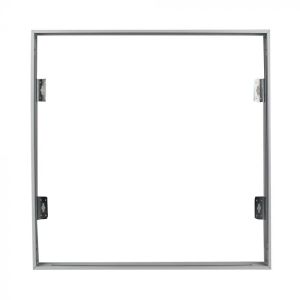 Aluminum Frame 600X600 With Screws Fixed White