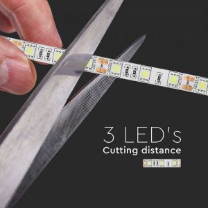 LED Strip SMD5050 - 60 LEDs 6400K IP65