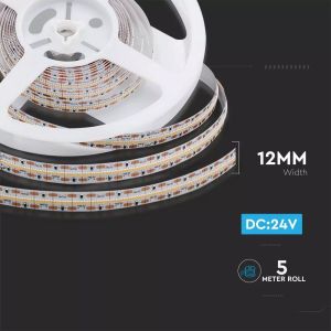 LED Strip - 700 LEDS 24V IP20 6400K CRI>95 150LM/W Real Color Series