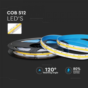 LED COB  Strip Light IP20 24V 3000K