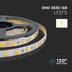 LED Strip SMD2835 - 120LED 24V IP20 3in1