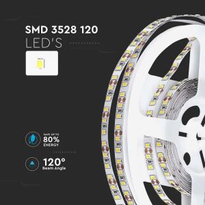 LED Strip SMD3528 - 120 LEDs 6400K IP20