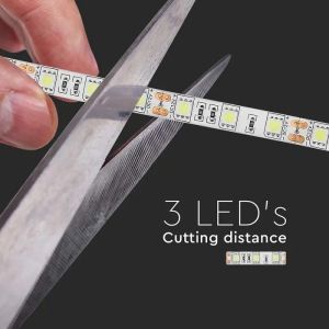 SKU 212148 LED Strip SMD5050 - 60 LEDs 6400K IP65 V-TAC