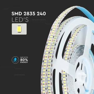 LED Strip SMD2835 - 240 LEDs High Lumen 3000K IP20