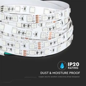 LED Strip SMD5050 - 60LEDs 24V 3000K IP20