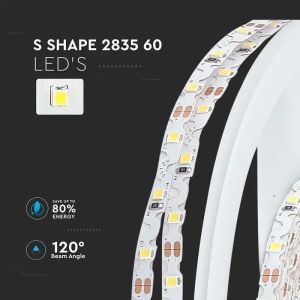 LED Strip 2835 60 Led 12V IP20 3000K