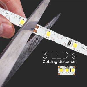 LED Strip 2835 60 Led 12V IP20 3000K S Shape