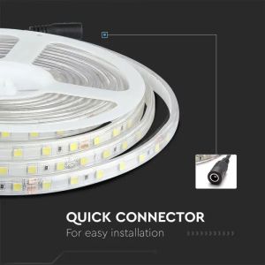 SKU 212564 LED Strip 5050 60 Led 24V IP65 6000K  с марка V-TAC