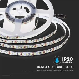 LED Strip SMD2835 - 120 LEDs 24V IP20 3000K Double PCB 10M Roll